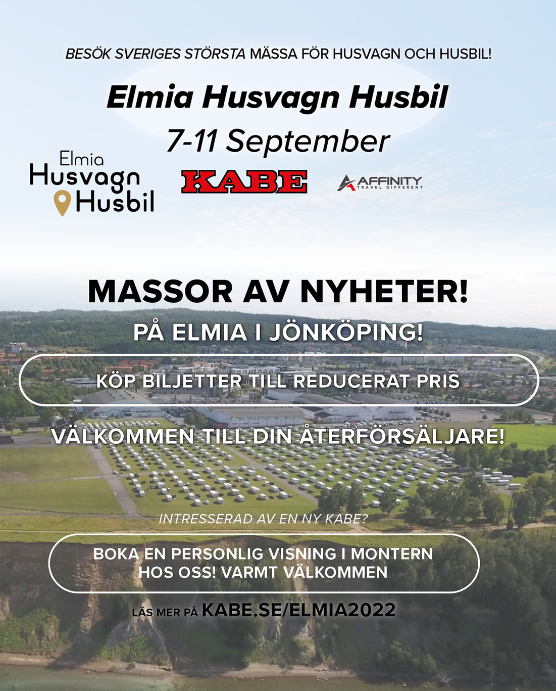 Elmia Husvagn Husbil mssan - KABE 2023
