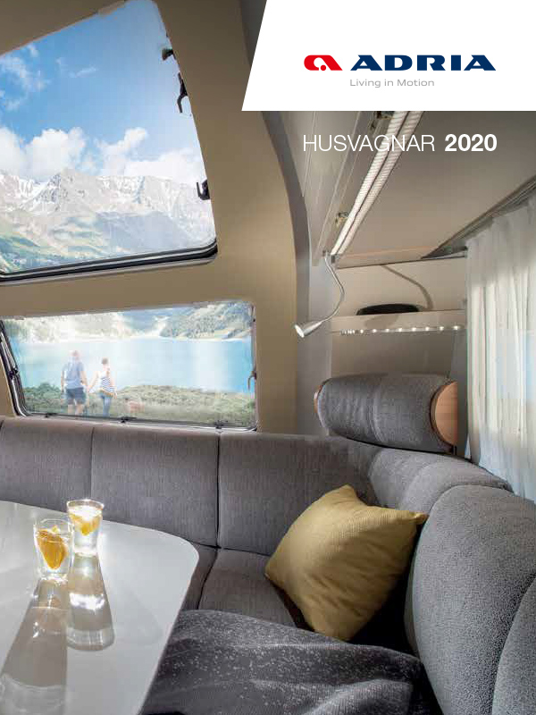 Adria katalog 2020 för husvagn