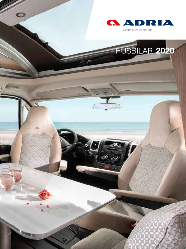 Adria katalog 2020 för husbil