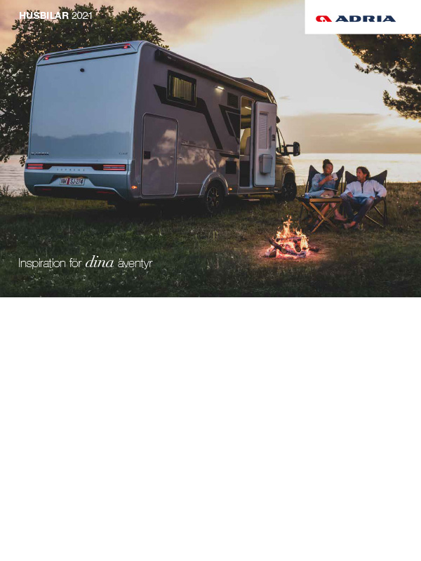 Adria katalog 2021 för husbil