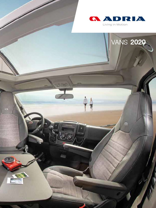 Adria katalog 2020 för Vans