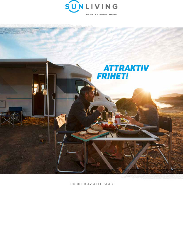 Sun Living katalog 2021 for bobil