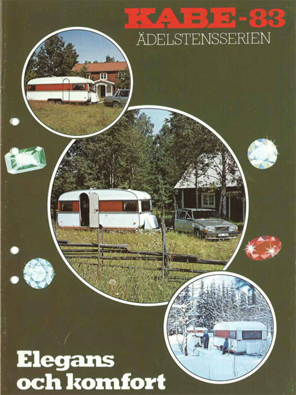 Husvagnskatalogen 1983 Kabe