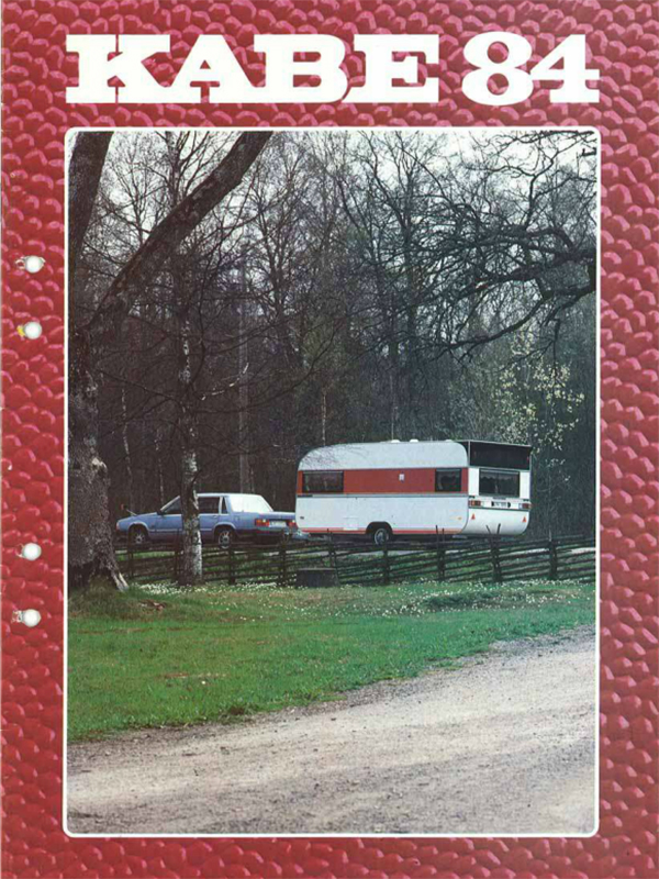 Husvagnskatalogen 1984 Kabe