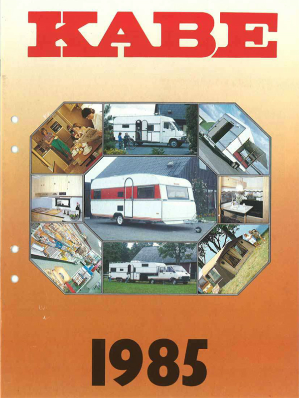 Husvagnskatalogen 1985 Kabe