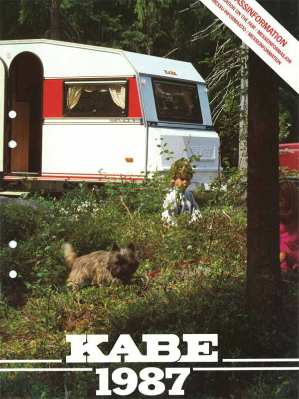 Husvagnskatalogen 1987 Kabe