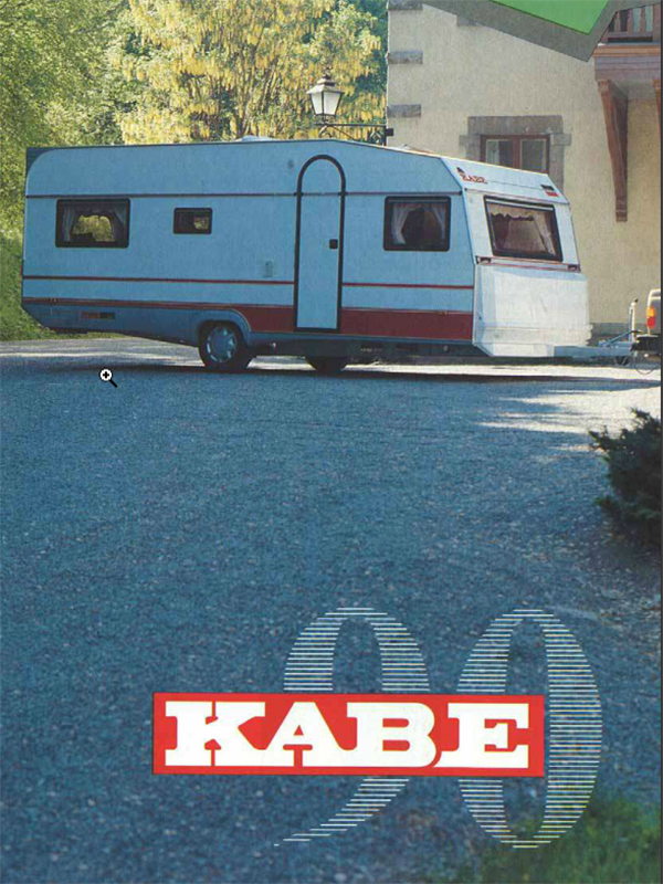 Husvagnskatalogen 1990 Kabe