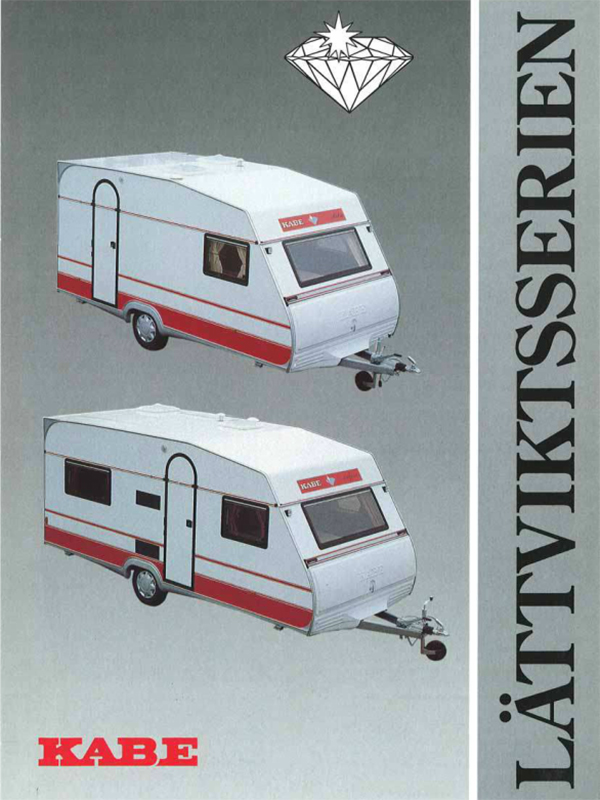 Husvagnskatalogen 1992 Kabe