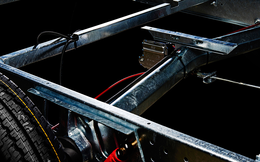 Extra rigid chassis.  - KABE