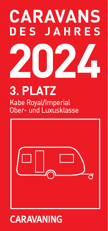 Reisemobil des jahres 2024 - KABE Royal och Imperial