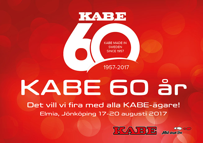 KABE WORDT 60 JAAR Kom dat samen met ons vieren