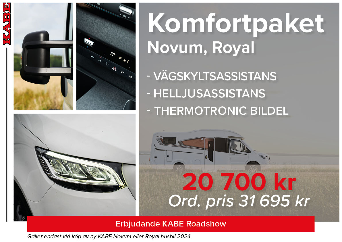 Komfortpaket Novum, Royal husbil kampanj