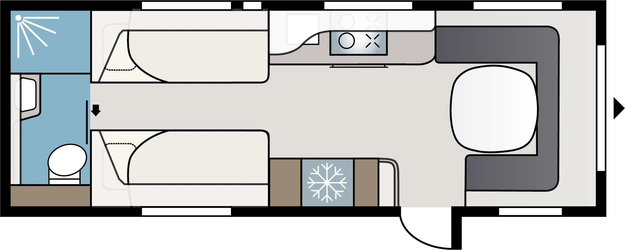 E2 Grundrisse