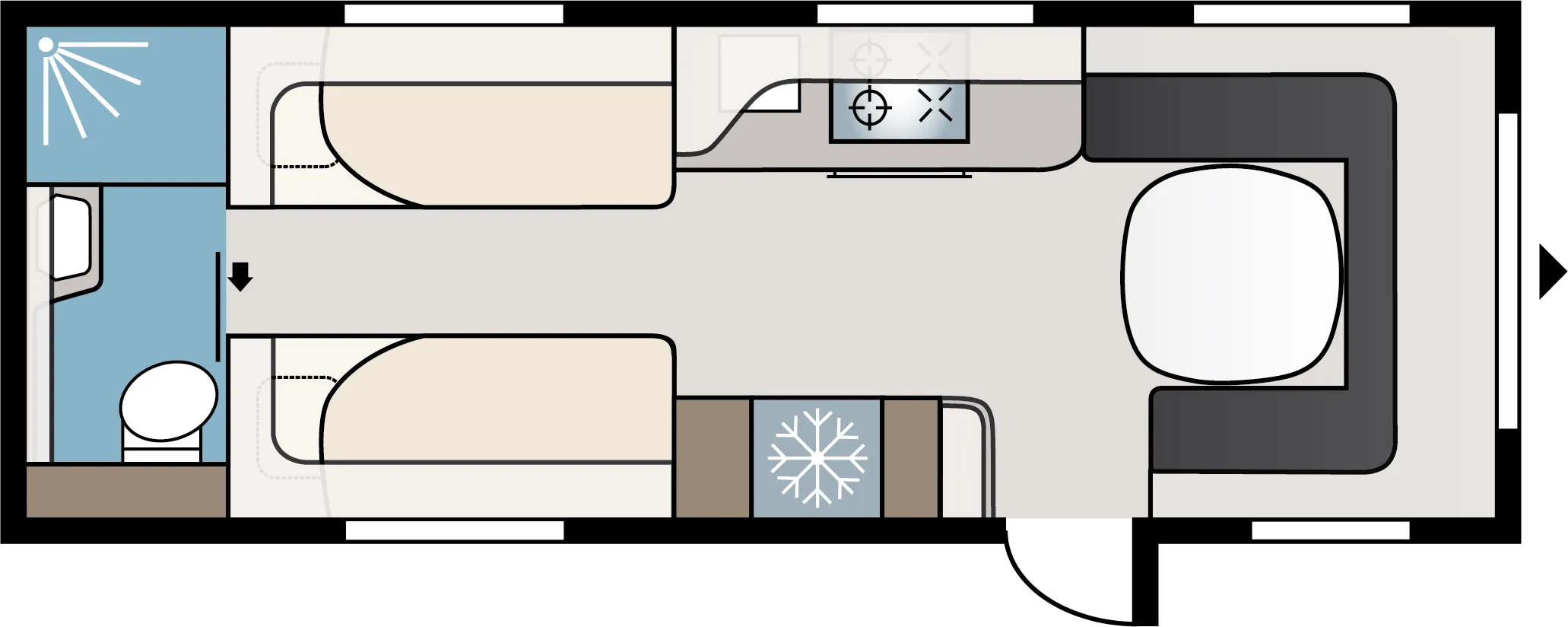 E2 Planlösningar