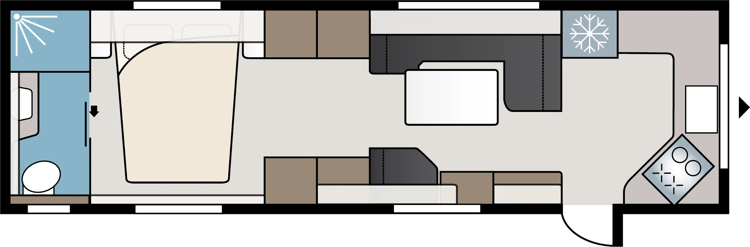 E8 Indelingen