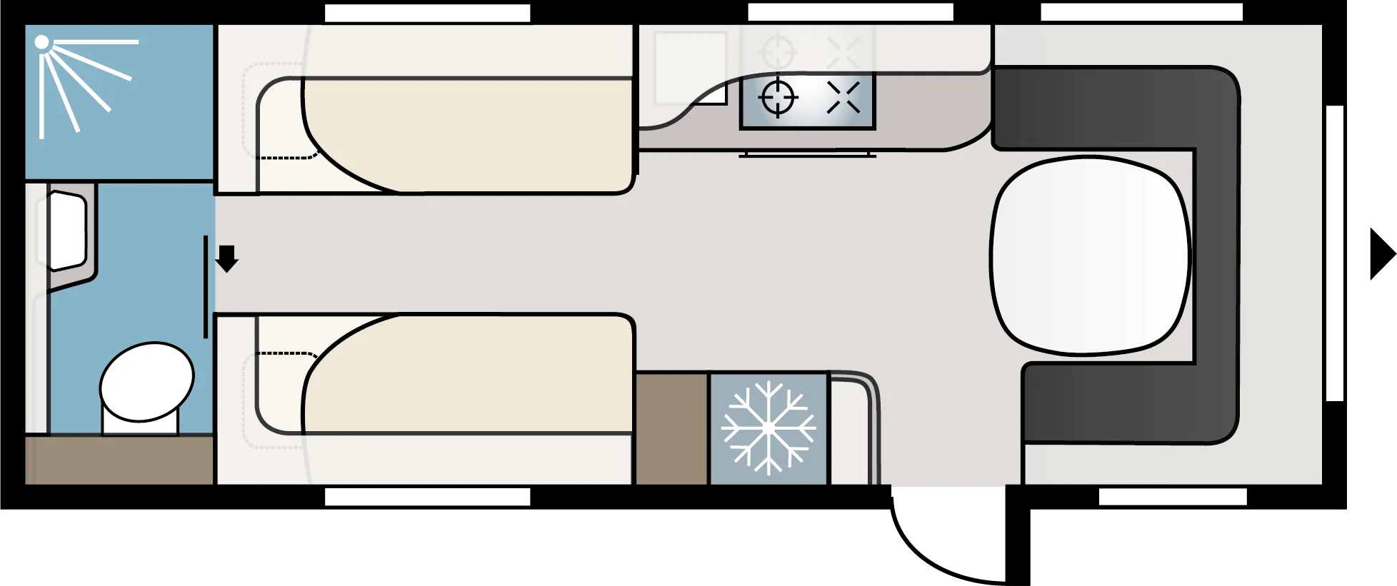 E2 Grundrisse