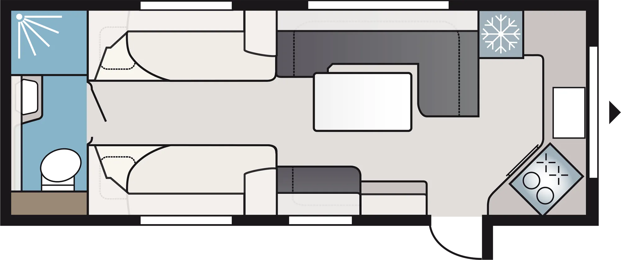 E2 Floor plan